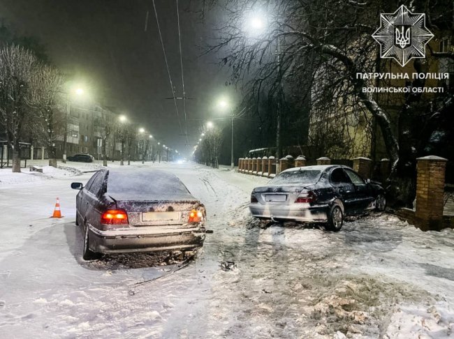 У Луцьку зіткнулися два автомобілі. ФОТО