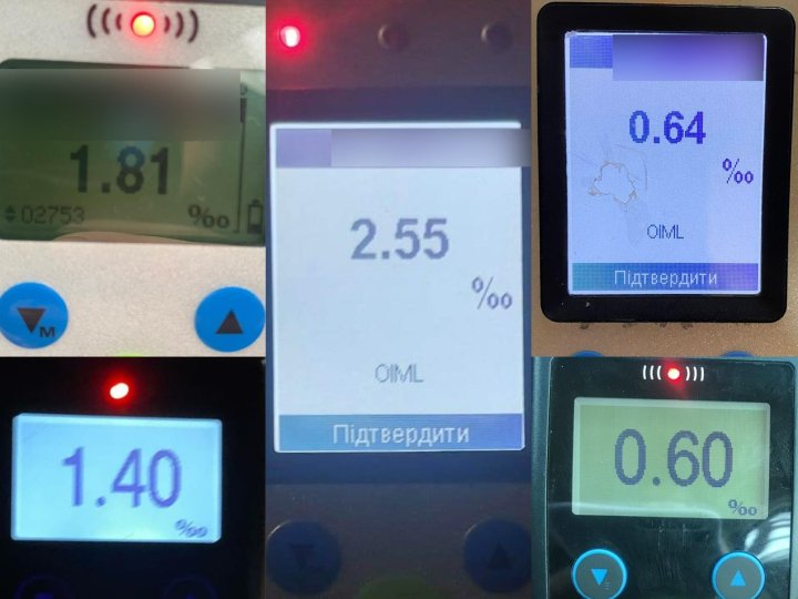 На вихідних на Волині спіймали 12 п'яних водіїв 