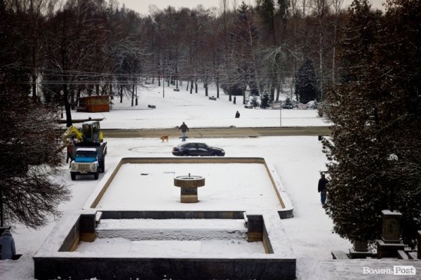 У Луцьк прийшла справжня зима. ФОТО