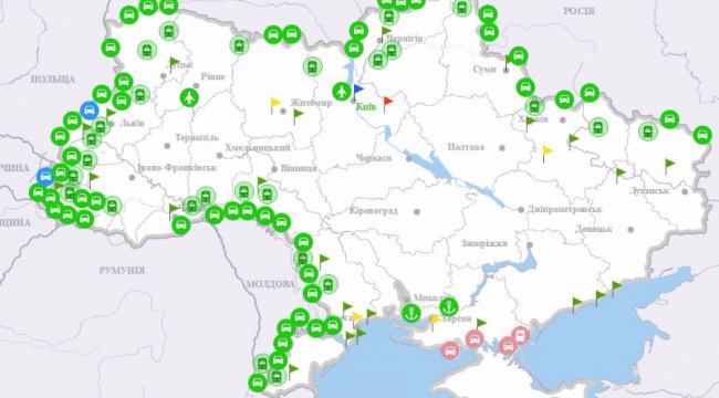 Показали завантаженість пунктів пропуску в перший день безвізу