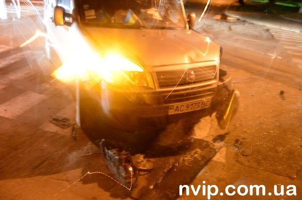 У Нововолинську зіткнулися одразу три авто. ФОТО