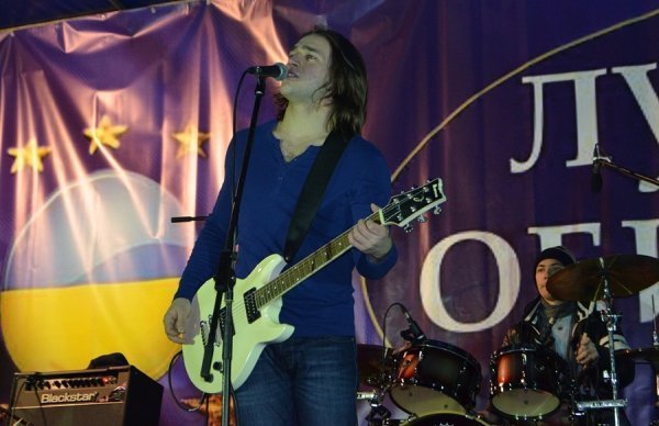 Вечірній Євромайдан у Луцьку. ФОТО. ВІДЕО