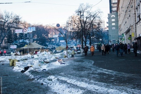 Фотовраження лучанки від місця боїв на Грушевського
