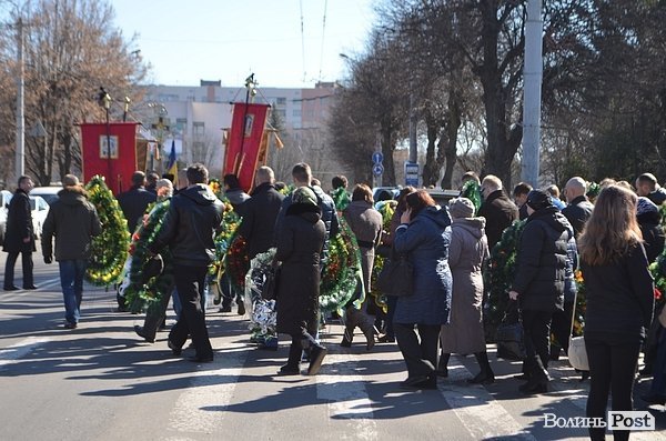 У Луцьку попрощалися із загиблим працівником СБУ. ФОТО