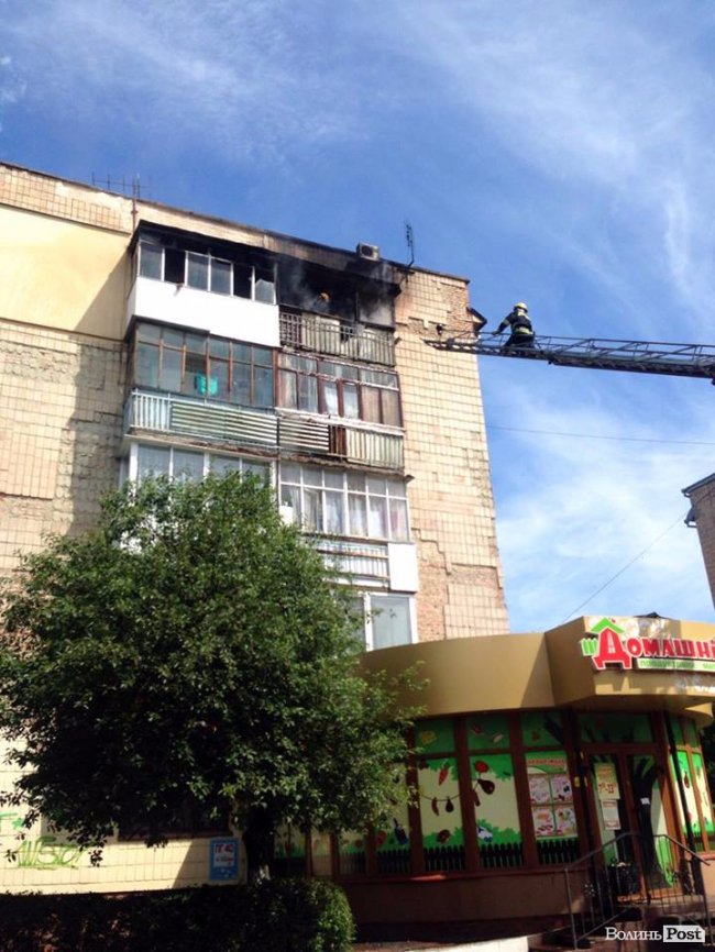 У Луцьку - пожежа на Рівненській. ФОТО. ВІДЕО