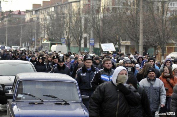 Четвертий день страйку в Луцьку. ФОТО. ВІДЕО