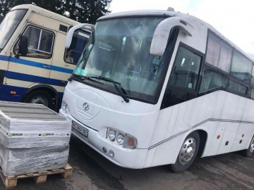 У Горохові заблокували автобус Луцької райради