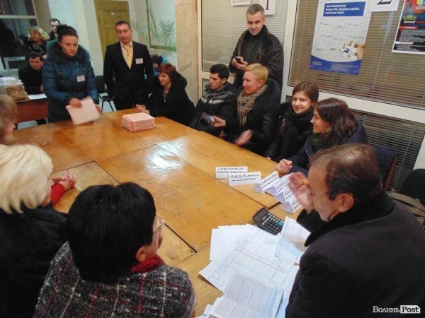 Вибори у Луцьку. ФОТО