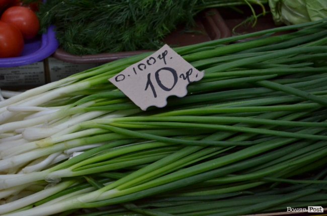 Від і до: почім на луцькому ринку молода картопля, огірки і зелена цибуля