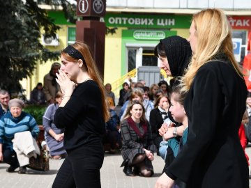 Попрощалися із Героєм Тарасом Пришляком із Волині