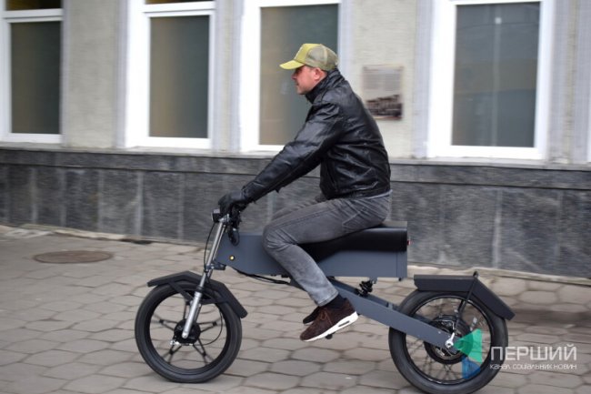 Лучанин за три місяці сконструював електробайк. ФОТО