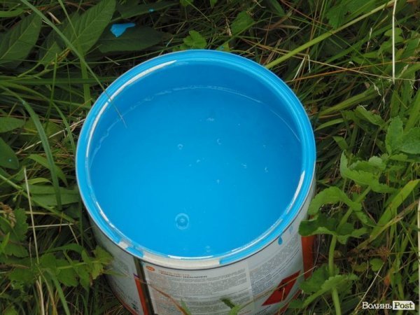 Під Луцьком патріотично розфарбували ще один в'їзний знак. ФОТО