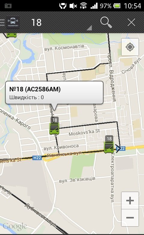 Стежити за рухом луцьких маршруток можна з телефону