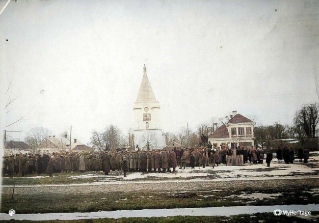 Показали волинян на кольорових світлинах столітньої давності. ФОТО