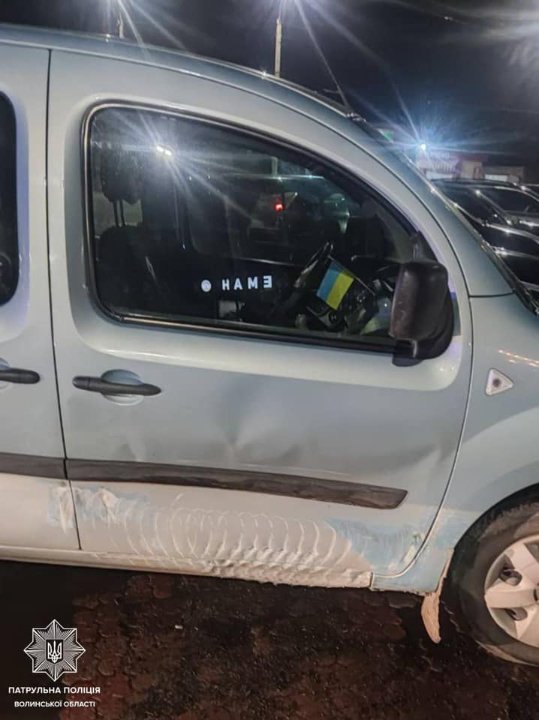 У Луцьку п'яний водій скоїв ДТП та втік