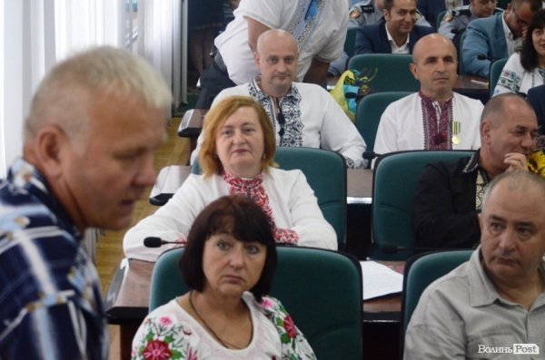 Кого нагороджували в Луцькраді. ФОТО