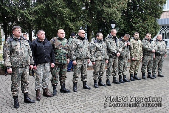 Волинські оперативники вирушили у зону АТО. ФОТО