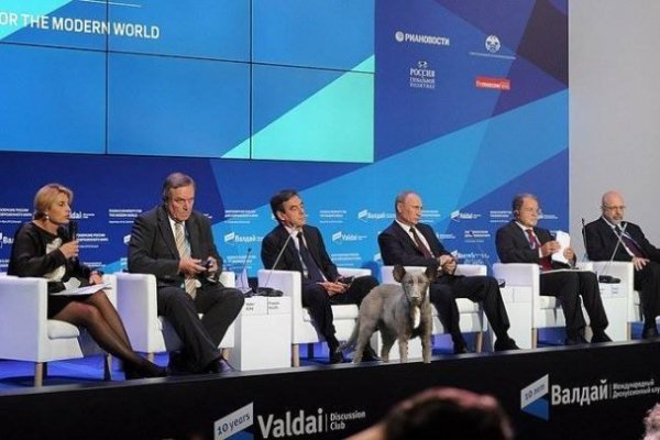 Собака і Путін: фотожаби