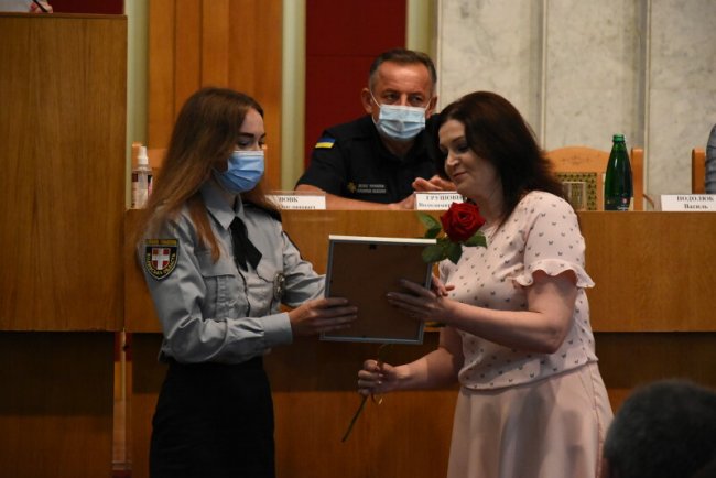 У Луцьку поліцейських привітали з професійним святом. ФОТО