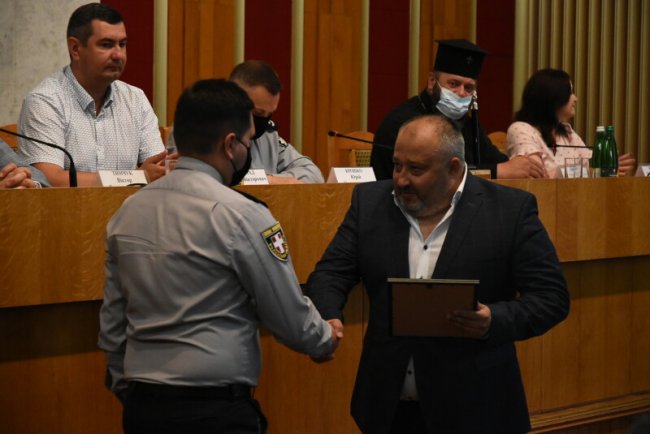 У Луцьку поліцейських привітали з професійним святом. ФОТО