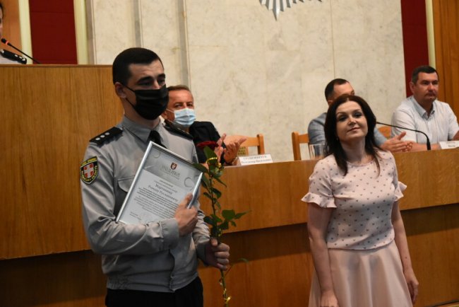 У Луцьку поліцейських привітали з професійним святом. ФОТО