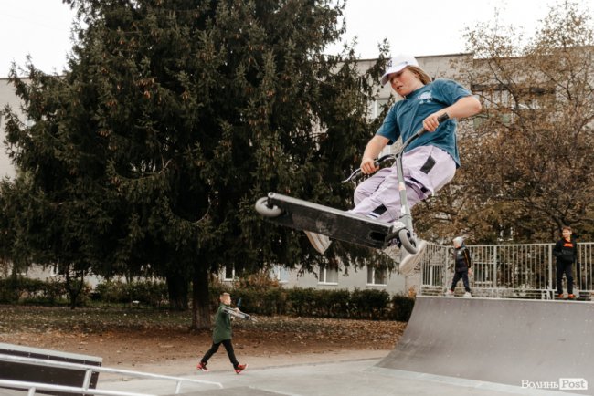 У Луцьку відкрили перший урбан-парк «Молодіжний». ФОТОРЕПОРТАЖ
