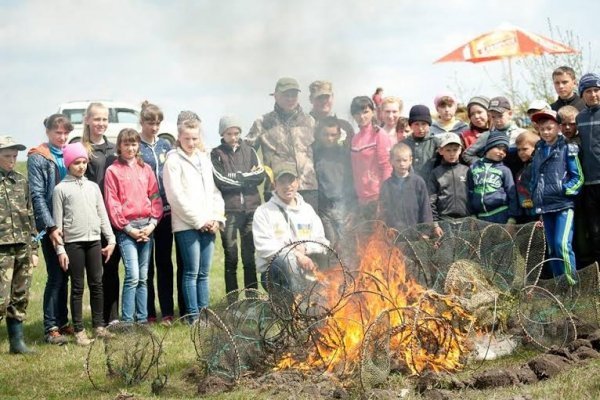 На Волині браконьєрам влаштували показове спалення. ФОТО