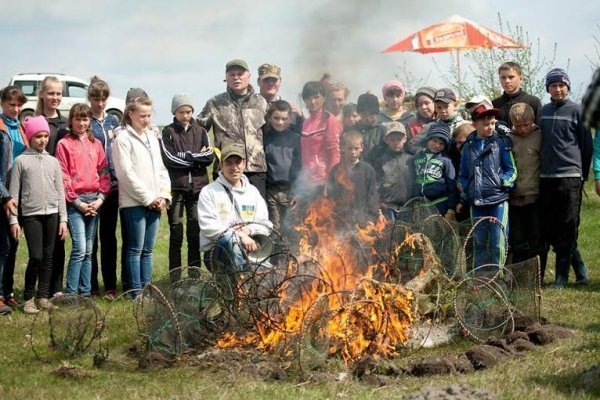 На Волині браконьєрам влаштували показове спалення. ФОТО