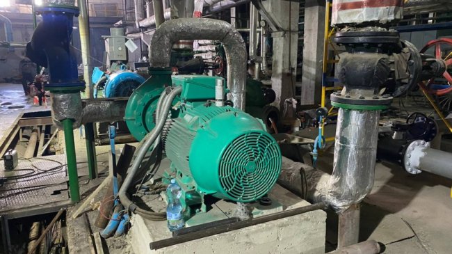 Щоб зекономити електроенергію на котельнях, у Луцьку замінюють насосні установки