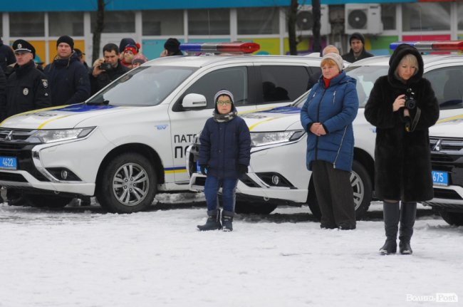 Старт патрульної поліції в Ковелі: як це було. ФОТО