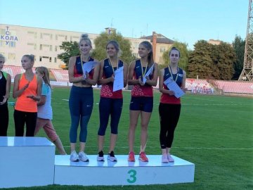 Волинська команда виборола «бронзу» на чемпіонаті України з легкої атлетики