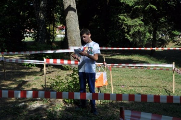 У Луцькому парку змагалися орієнтувальники. ФОТО