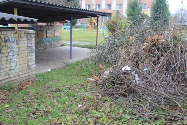 Дитсадок в Луцьку, як прохідний двір. ФОТО