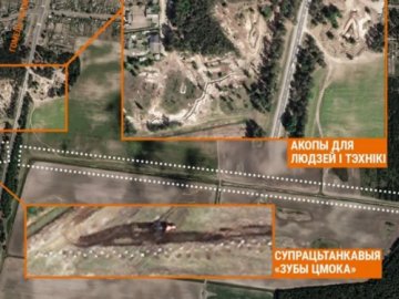 ЗМІ показали «зуби дракона» та інші укріплення в Білорусі. ФОТО