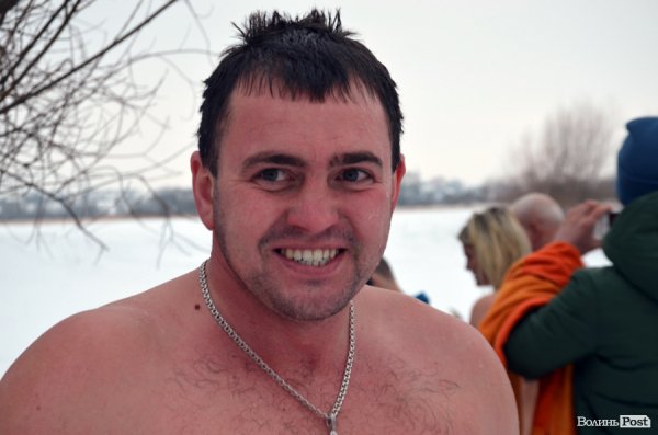 Лід, ополонка та Йорданська вода: Водохреще у Луцьку 