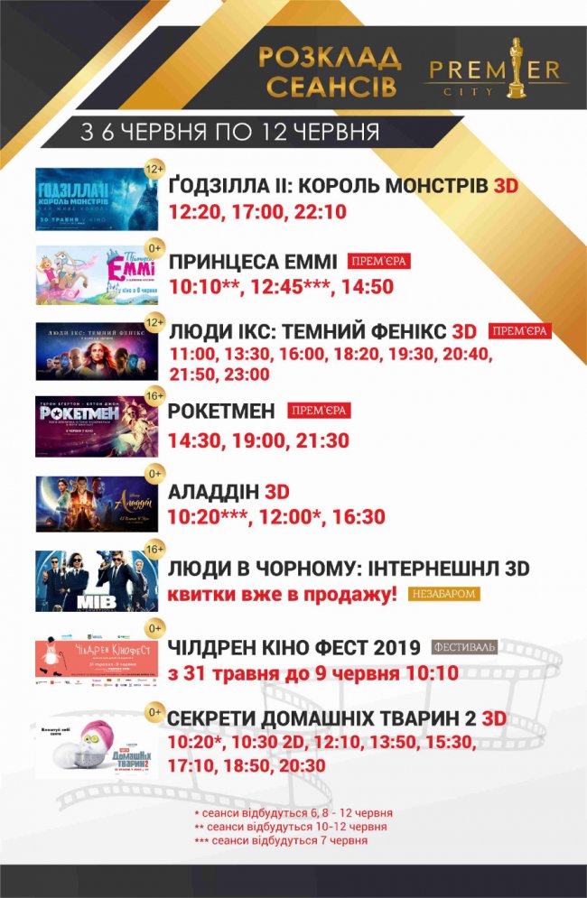 У «PremierCity» покажуть відразу чотири прем'єри*