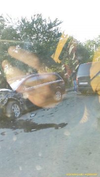 У Луцьку – подвійна аварія. ФОТО