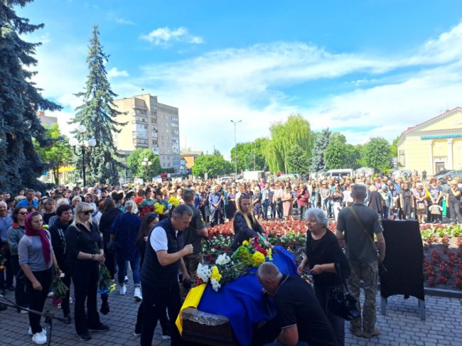 У Ковелі попрощалися з Героєм Дмитром Прокопчуком