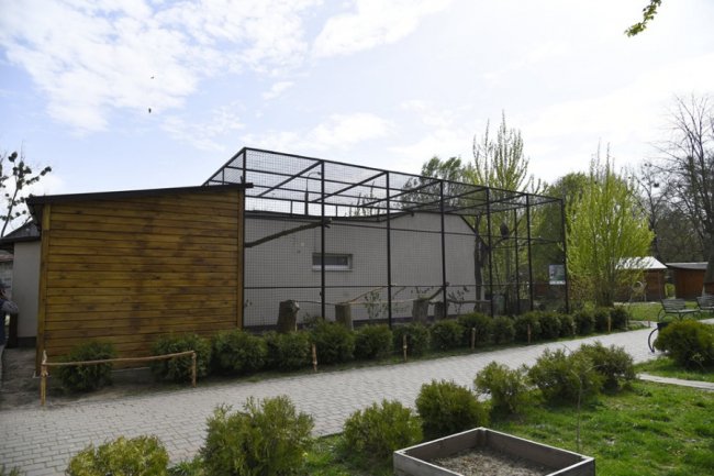 У луцькому зоопарку побудували вольєр за кошти від продажу квитків. ФОТО