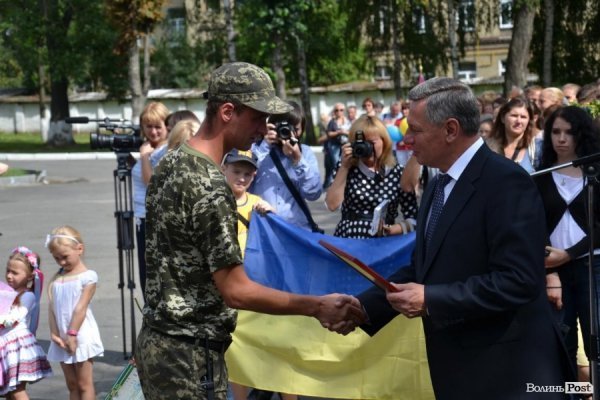 Луцьк зустрів героїв-прикордонників. ФОТО