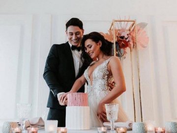 Переможниця «Холостяка» з Луцька і відомий красунчик показали весільне відео