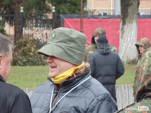 Антивоєнне віче у Луцьку. ФОТО