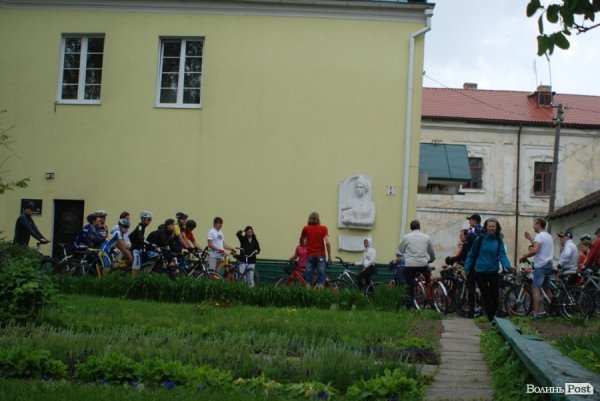 Велоекскурсія Луцьком. ФОТО