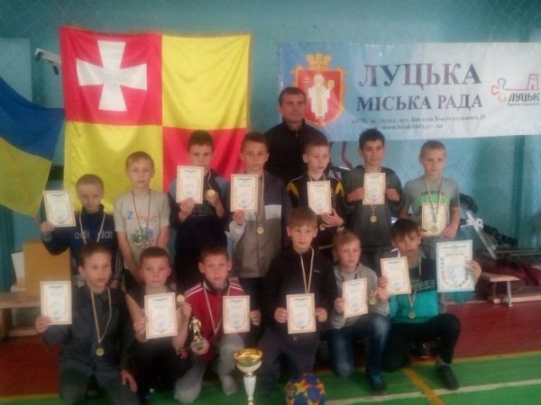 У Луцьку відзначили юних переможців з міні-футболу. ФОТО