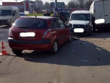 П'яний лучанин вчинив подвійну аварію у Рівному. ФОТО