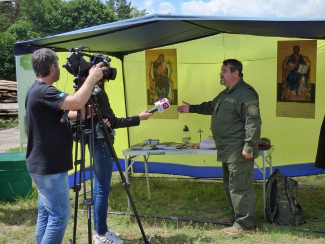 Військовий священик з Волині навчався діяти в екстремальних умовах