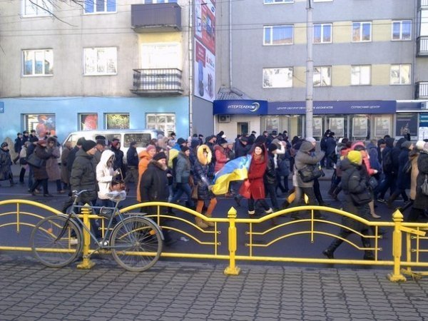 Перший день страйку в Луцьку. ФОТО. ВІДЕО