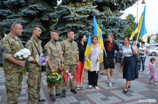 Волиняни з «Азова» повернулися додому. ФОТО