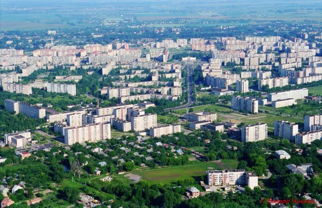 Яким бачать Луцьк пілоти. ФОТО