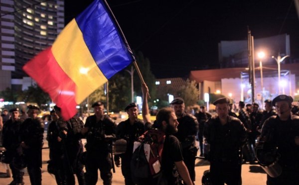 Масові безлади в Румунії. ФОТО